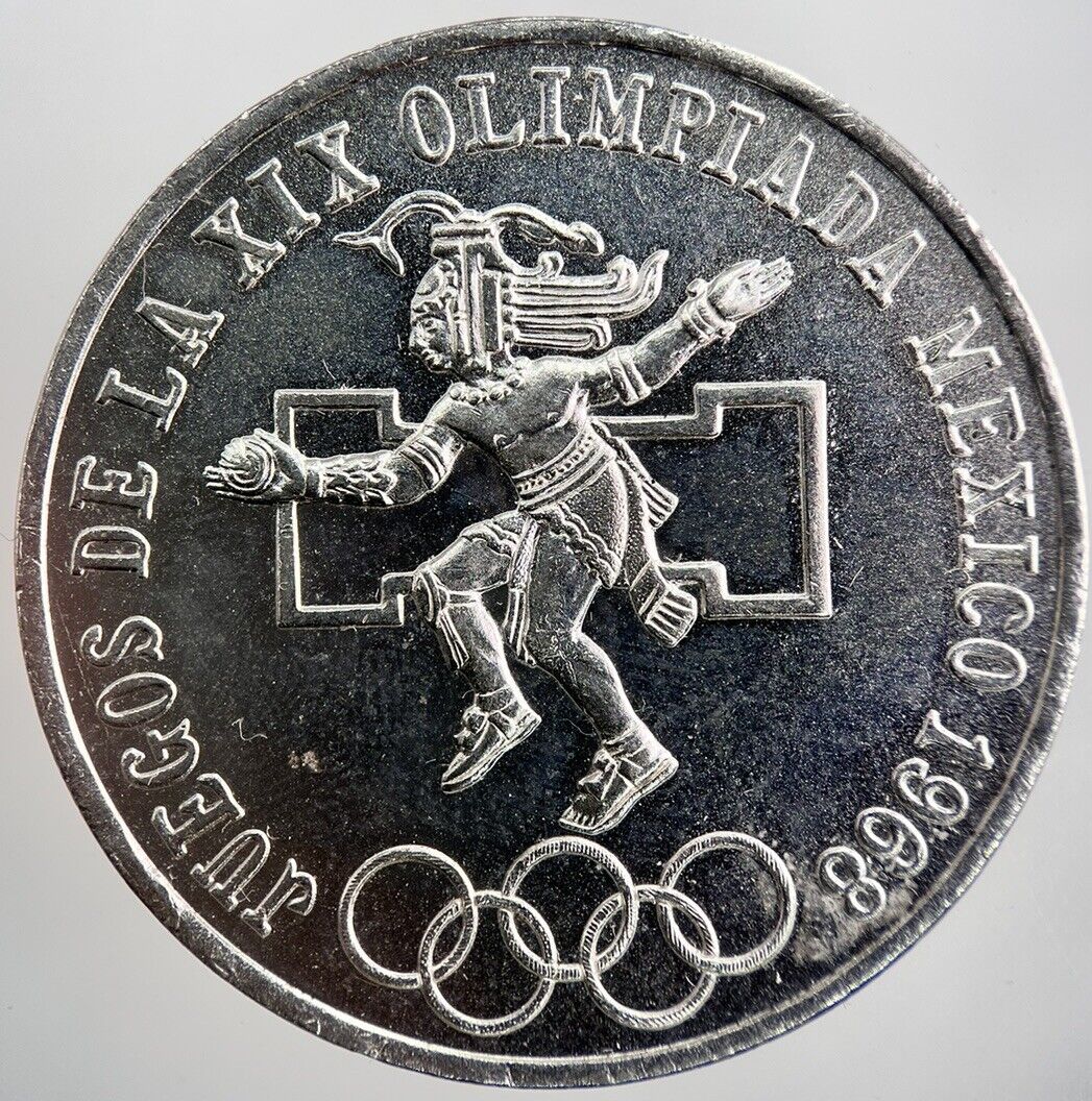 1968 Mexico 25 Pesos Silver Coin | Very High Grade | a1849