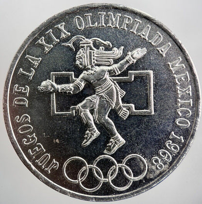 1968 Mexico 25 Pesos Silver Coin | Very High Grade | a1849