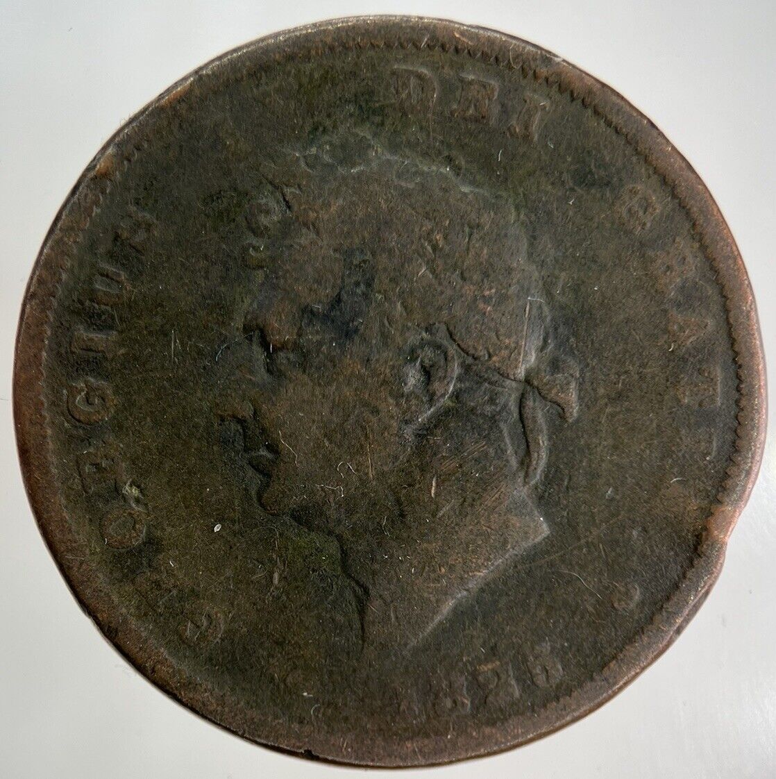 1825 George IV One Penny Coin | Collectable Grade