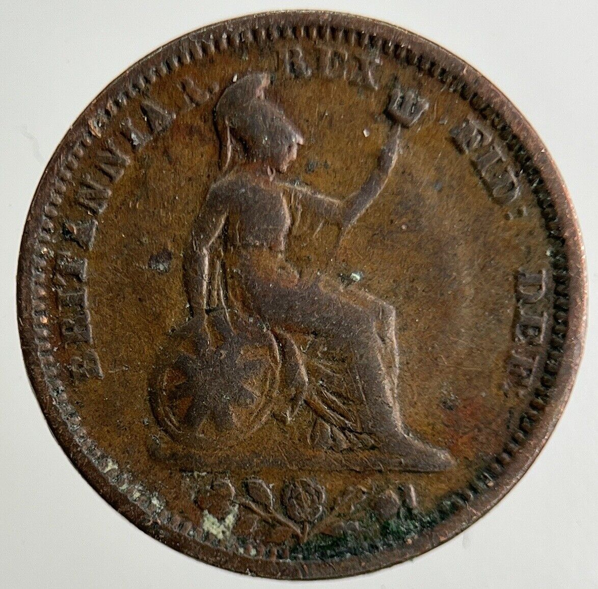 1828 George IV 1/2 Half Farthing Coin | Collectable Grade