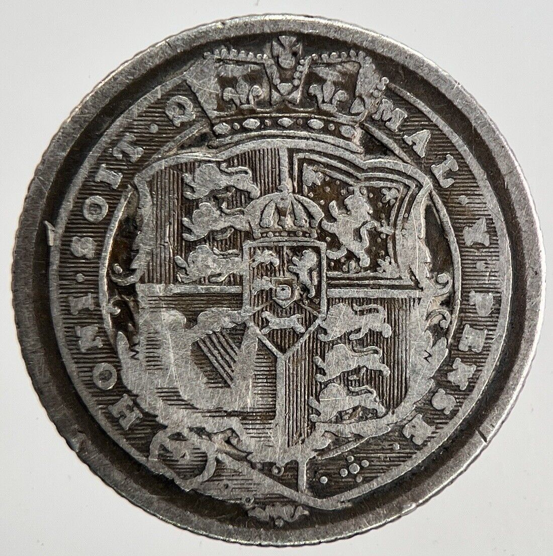 1816 George III 3rd Sixpence Silver Coin | Fine Collectable Grade | a6811