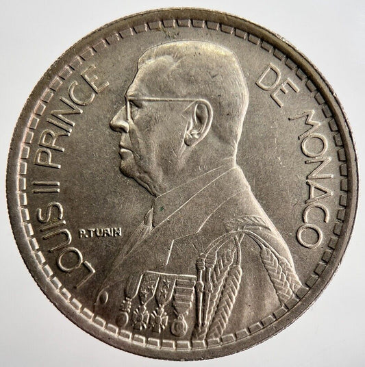 1947 Monaco 20 Francs Coin | Very High Grade | a2532