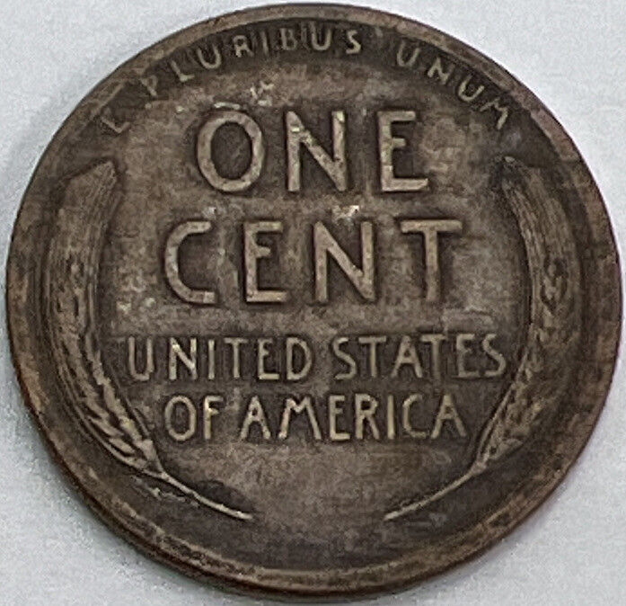 1919 S US USA Lincoln Wheat One Cent | American Copper Coin | Fine Grade | a467