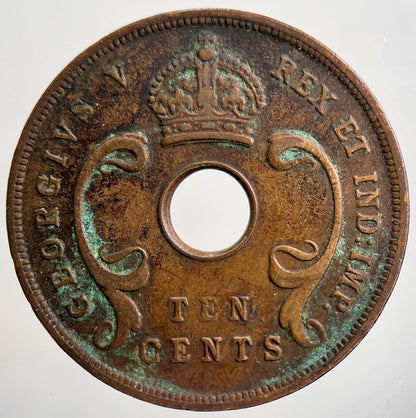 1924 East Africa 10 Cents Coin | Collectable Grade