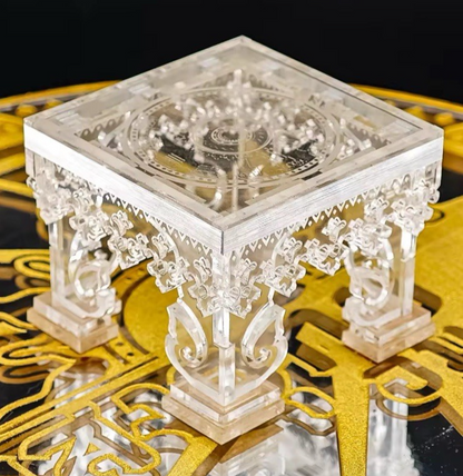 Clear Multi Purpose Display Table Stand For Coins / Amulet / Medals Display