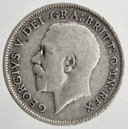1911 George V Sixpence Silver Coin | Fine Collectable Grade | a6967
