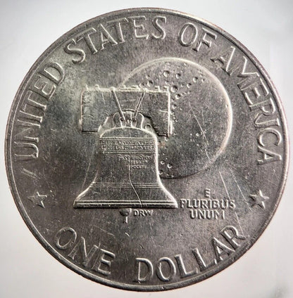 1776 - 1976 US USA Eisenhower One Dollar Coin | Fine Collectable Grade