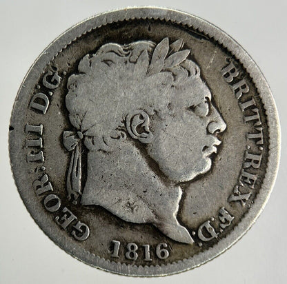 1816 George III 3rd Shilling Silver Coin | Collectable Grade
