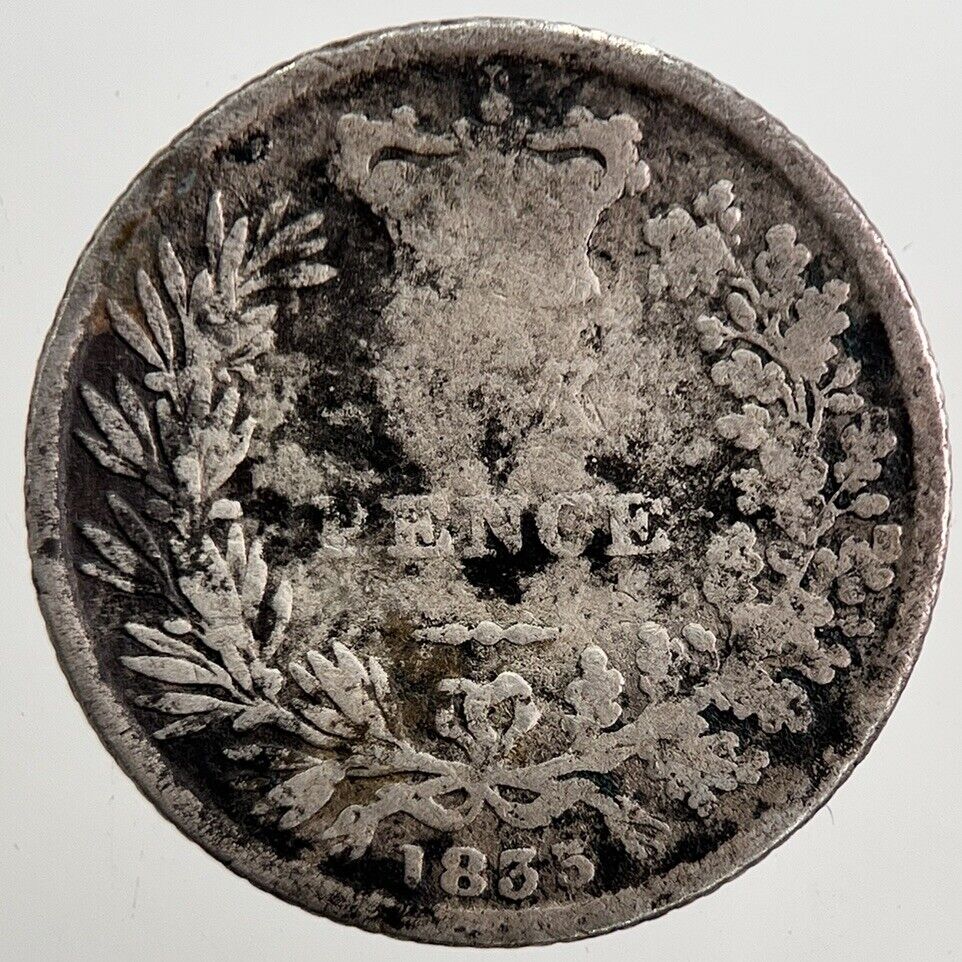 1835 William IV Sixpence Silver Coin | Collectable Grade