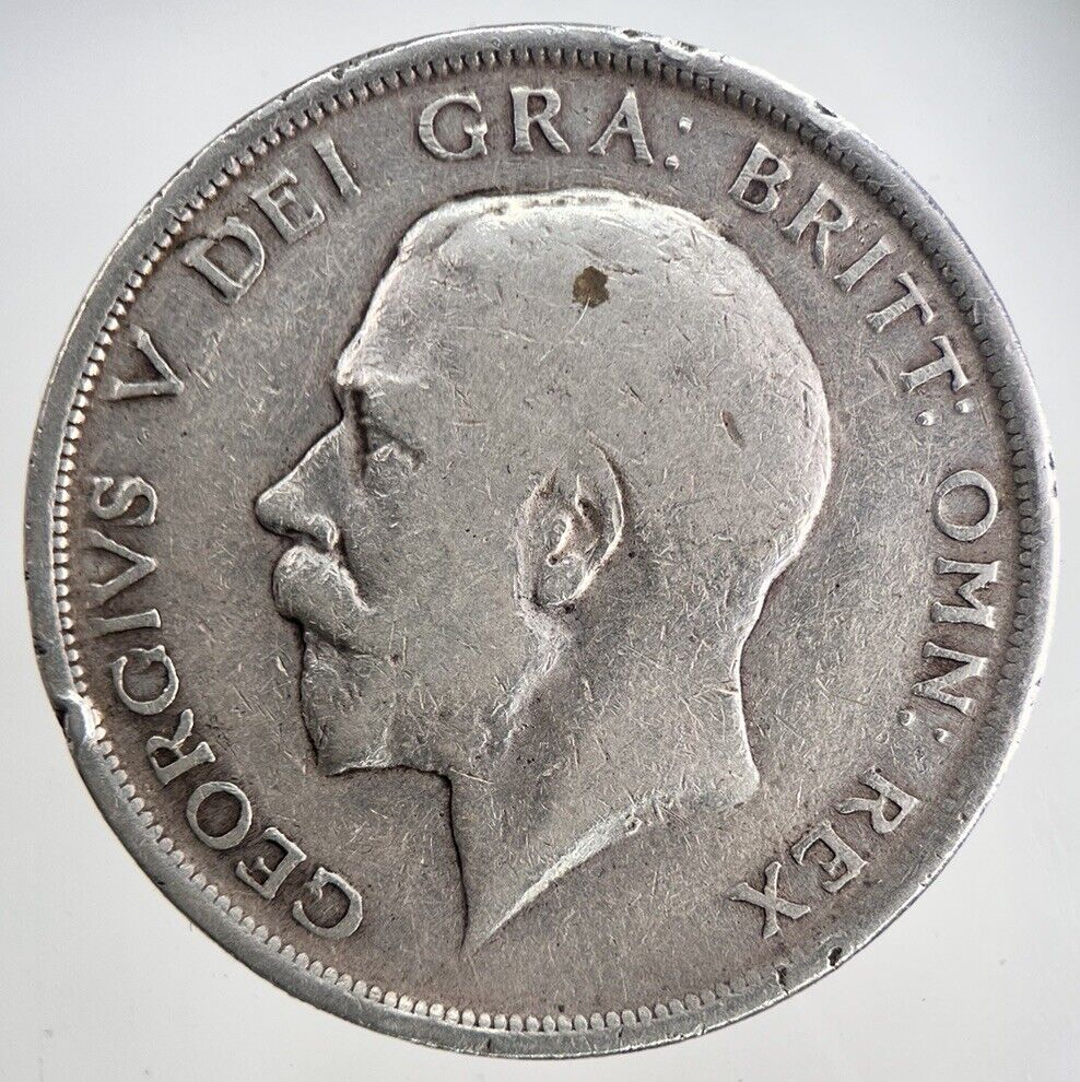 1918 George V Half-Crown Silver Coin | Fine Collectable Grade | a6831