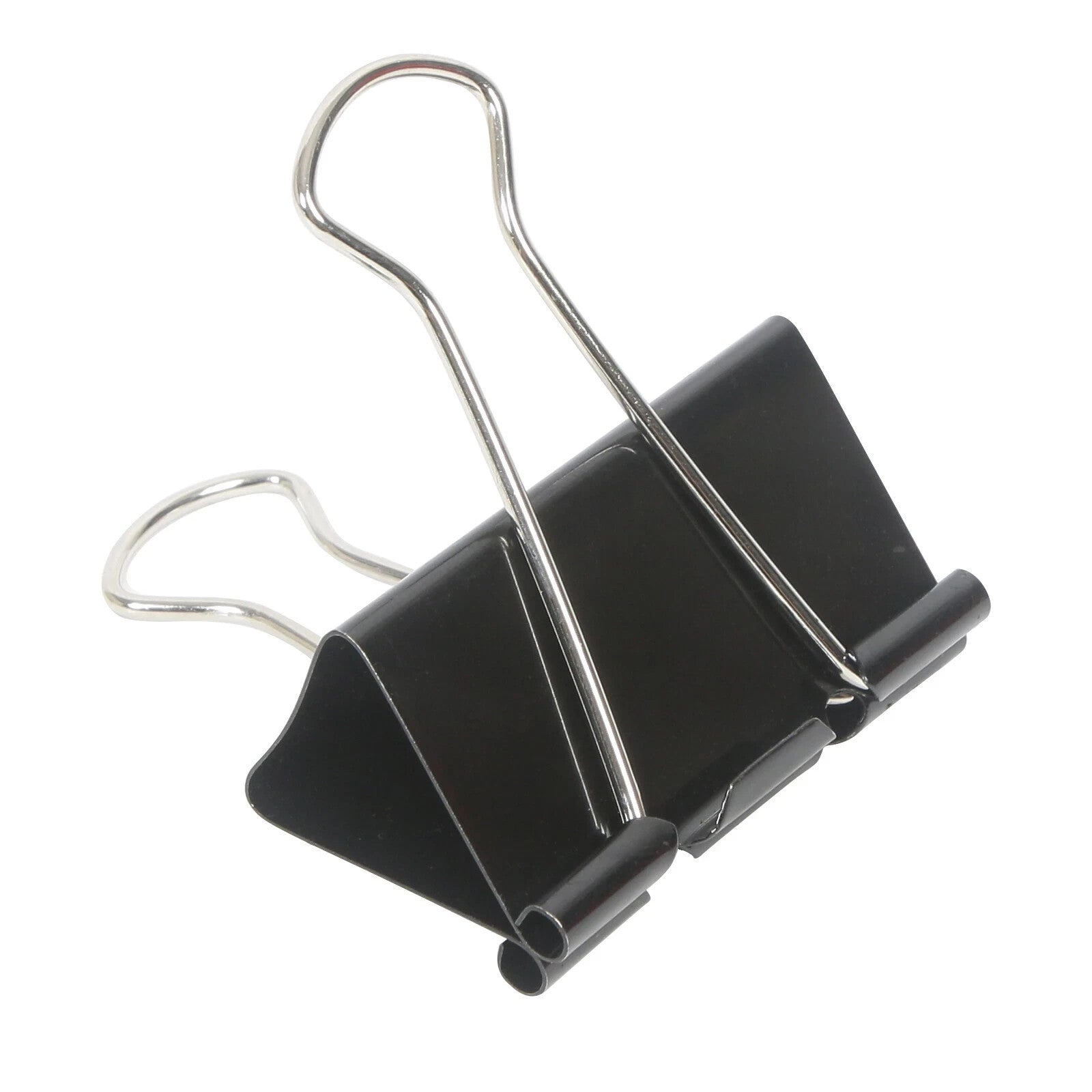 20 x 15mm Bulldog Foldback Clips Metal Binder Grip Paper Clip Fold Back