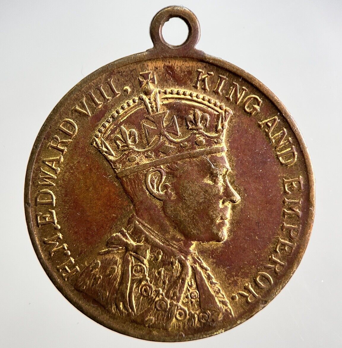 1937 King George VI Crowned Coronation Commemorative Medal
