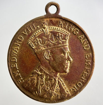 1937 King George VI Crowned Coronation Commemorative Medal