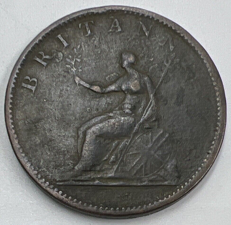 1806 George III Half-Penny | British Coin | Collectable Grade | a1437