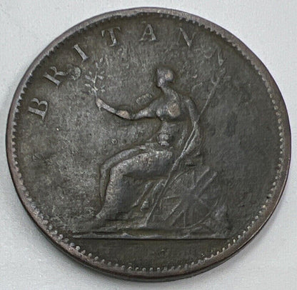 1806 George III Half-Penny | British Coin | Collectable Grade | a1437