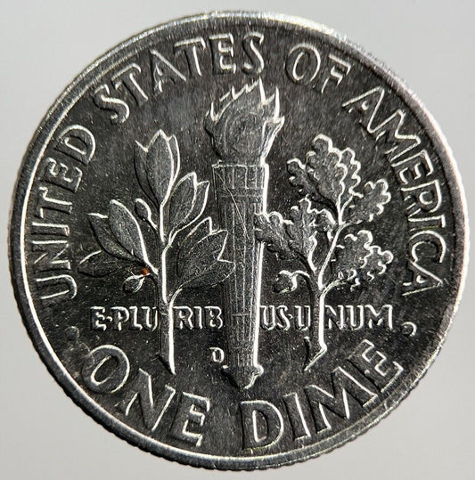 1964-D US USA Roosevelt Dime Silver Coin | Very High Grade
