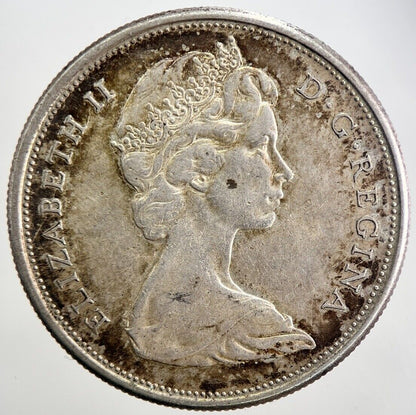 1965 Canada 50 Cents Silver Coin | Very High Grade