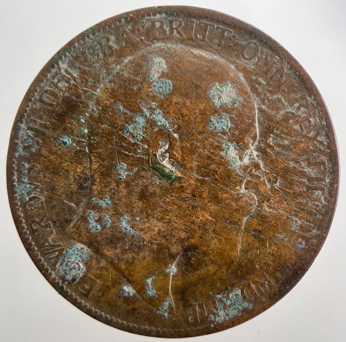 1903 Edward VII One Penny Coin | Collectable Grade | a7499