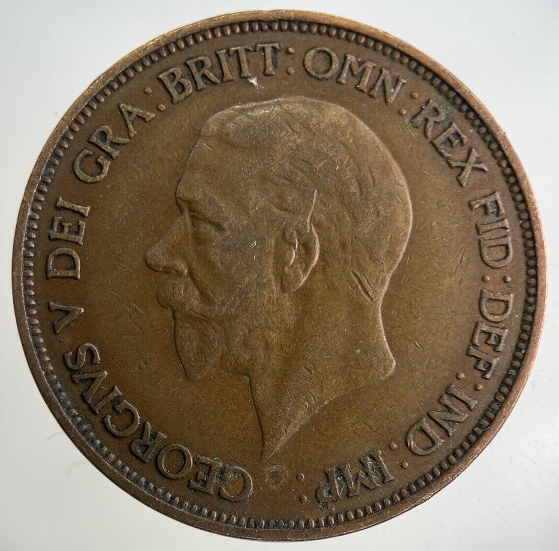1936 George V One Penny Coin | Fine Collectable Grade