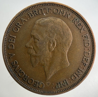 1936 George V One Penny Coin | Fine Collectable Grade