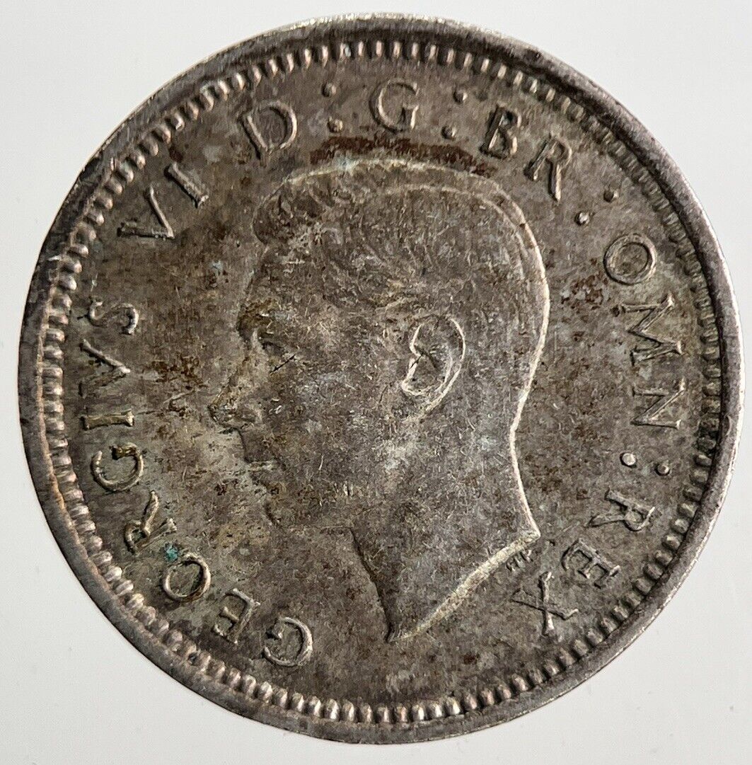 1943 George VI Threepence Silver Coin | Very High Grade | a9826