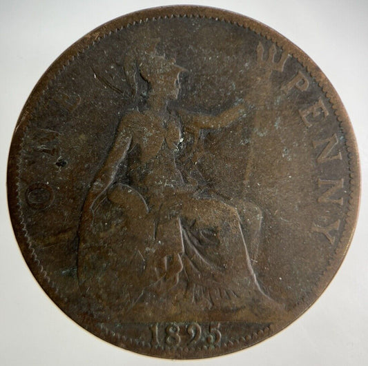 1895 Victoria One Penny Coin | Fair Grade