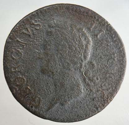 1750 Irish Half-Penny Coin | Collectable Grade