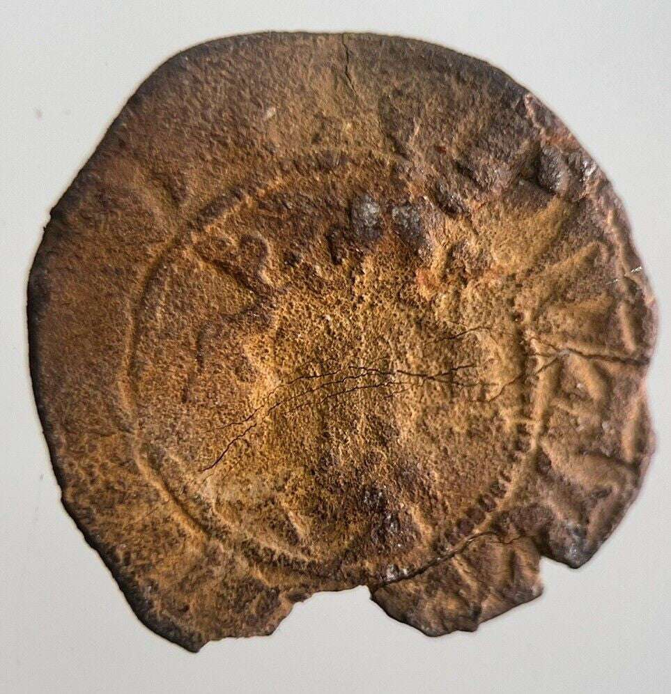 British Edward I 1st Medieval Hammered Silver Penny Coin | a4436