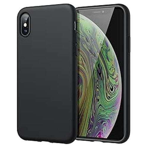 iPhone XR Black Bumper Silicone Shockproof Protective Case