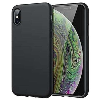 iPhone XR Black Bumper Silicone Shockproof Protective Case