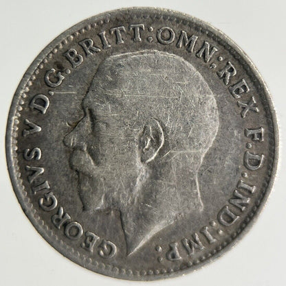 1919 George V Threepence Silver Coin | Fine Collectable Grade
