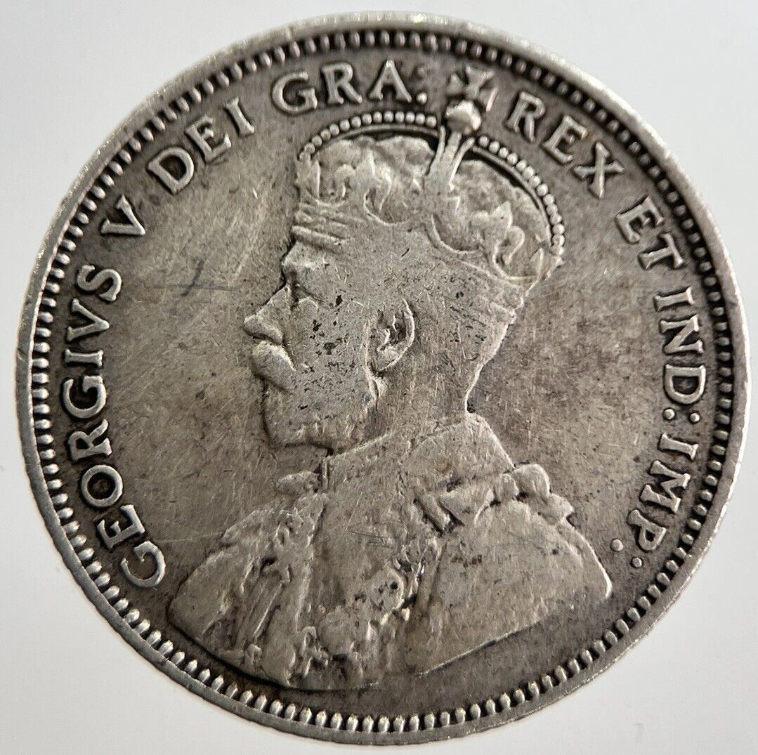 1912 Canada New - Foundland 20 Cents Silver Coin | Collectable Grade