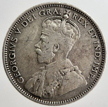 1912 Canada New - Foundland 20 Cents Silver Coin | Collectable Grade