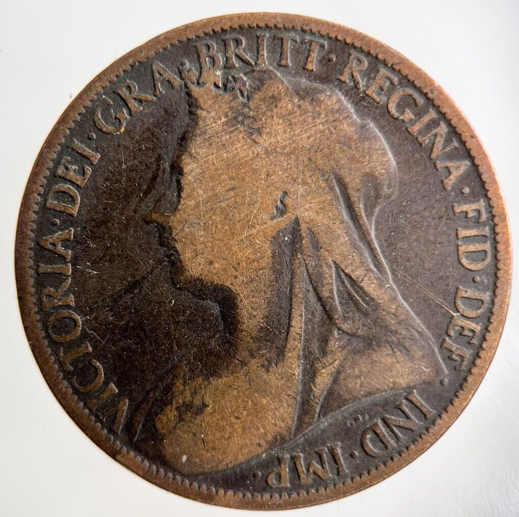 1899 Victoria One Penny Coin | Collectable Grade