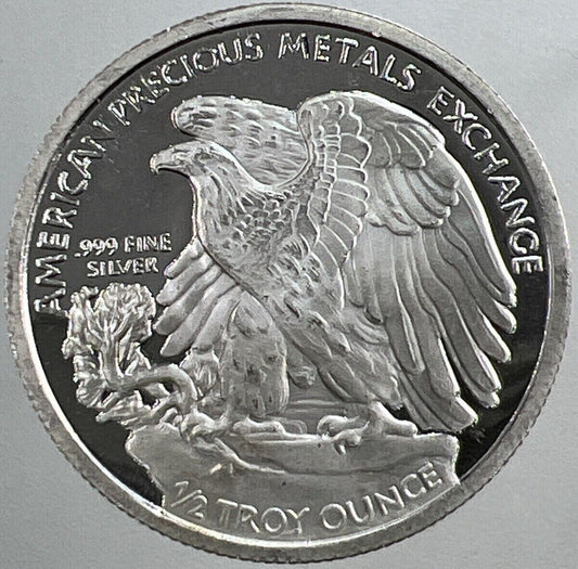 American Precious Metals Exchange 1/2 Half oz Silver Coin | a3967