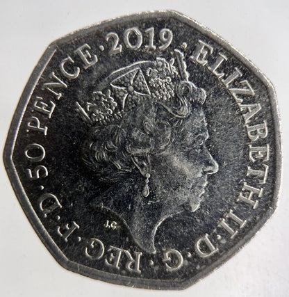 2019 Paddington Bear 50p Fifty - Pence Coin | Fine Collectable Grade