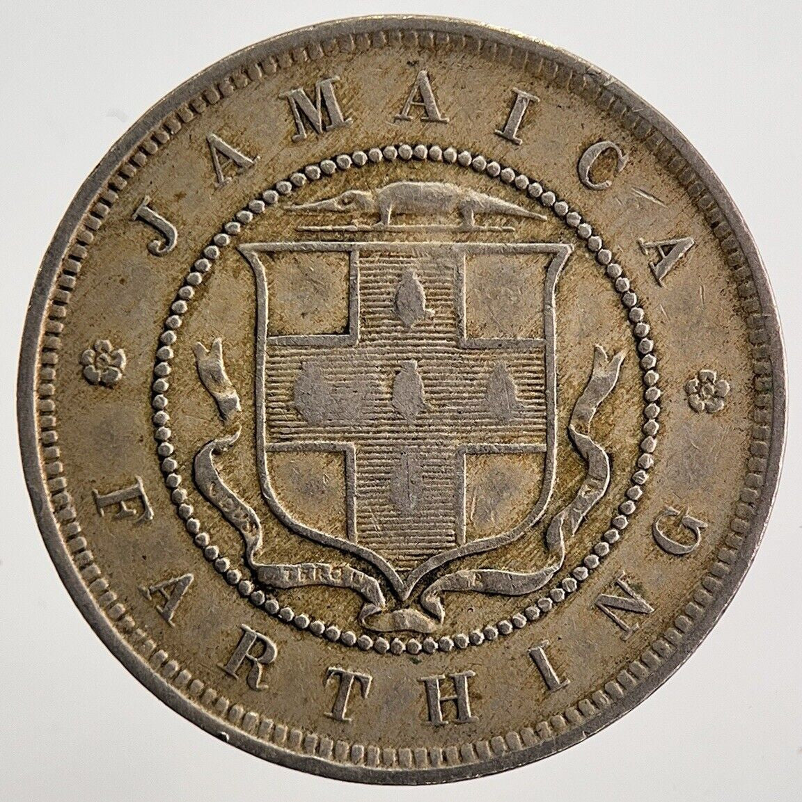 1900 Jamaica Victoria Farthing Coin | Very High Grade | a5636