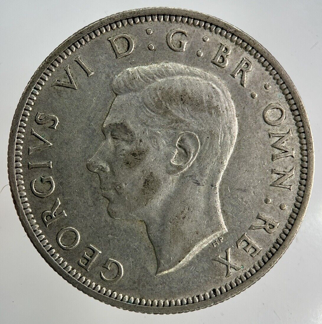 1940 George VI Half - Crown Silver Coin | Fine Collectable Grade