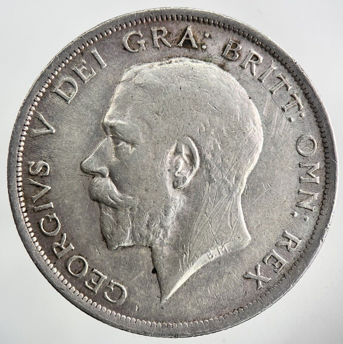 1916 George V Half - Crown Silver Coin | Very High Grade