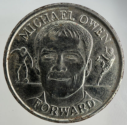 1998 England Football Michael Owen Forward Token Coin | Fine Collectable Grade
