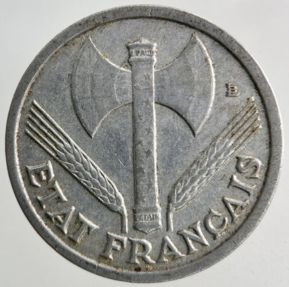 1943 France 1 Franc Coin | Fine Collectable Grade