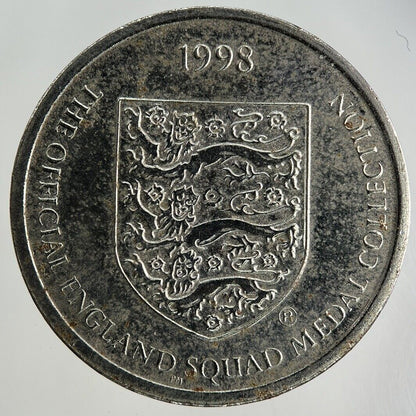 1998 England Football Sol Campbell Defender Token Coin | Fine Collectable Grade