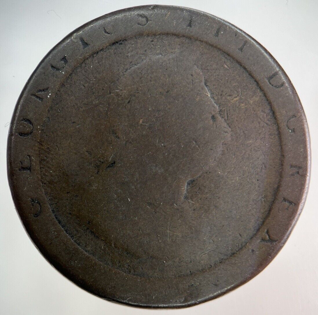 1797 George III 3rd Cartwheel One Penny Coin | Collectable Grade