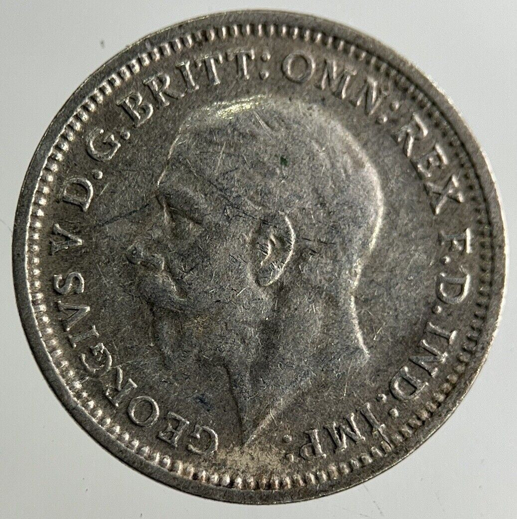 1935 George V Threepence Silver Coin | Fine Collectable Grade