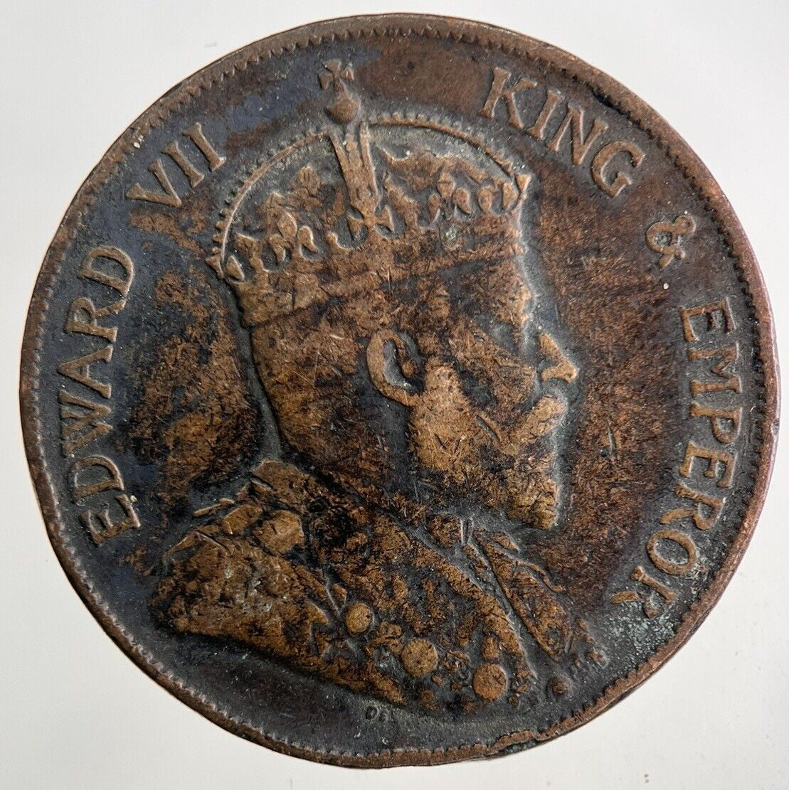 1902 Hong Kong 1 One Cent Coin | Fine Collectable Grade