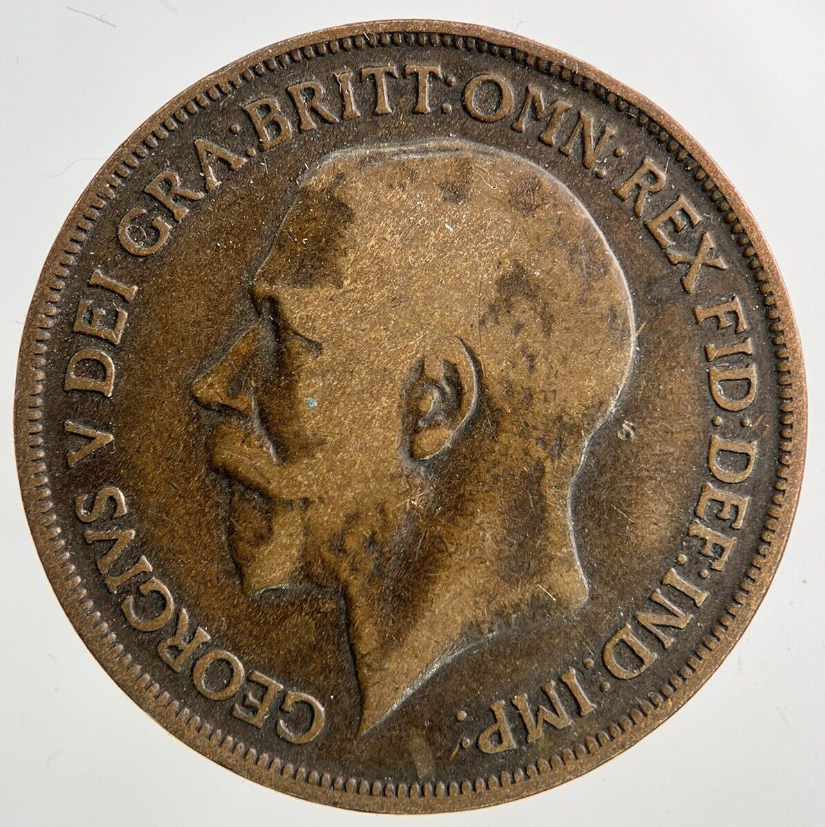 1917 George V One Penny Coin | Collectable Grade