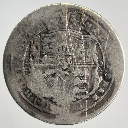 1816 George III Sixpence | British Silver Coin | Fair Grade | a1553