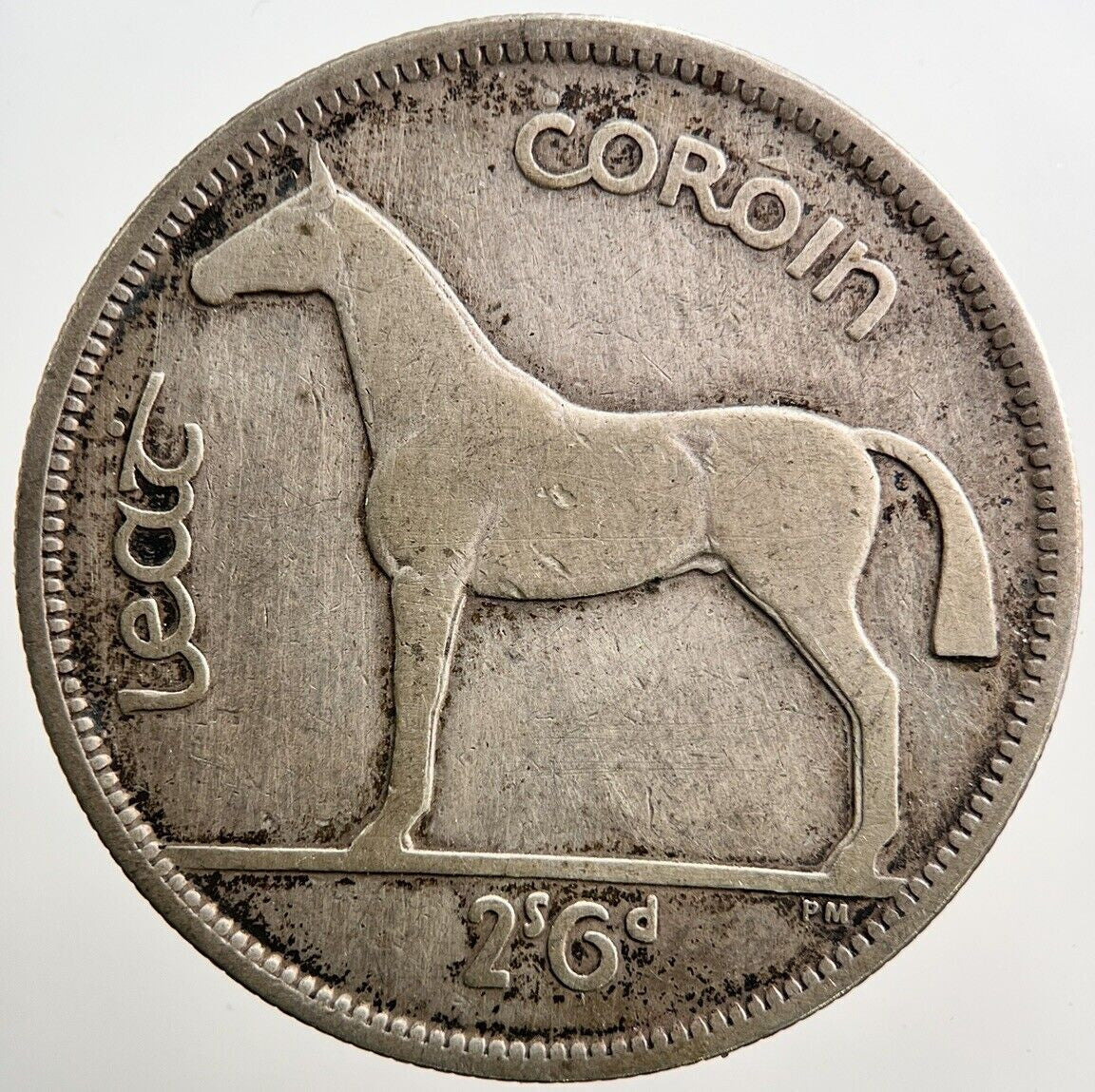 1939 Irish Half - Crown Silver Coin | Fine Collectable Grade | a3832