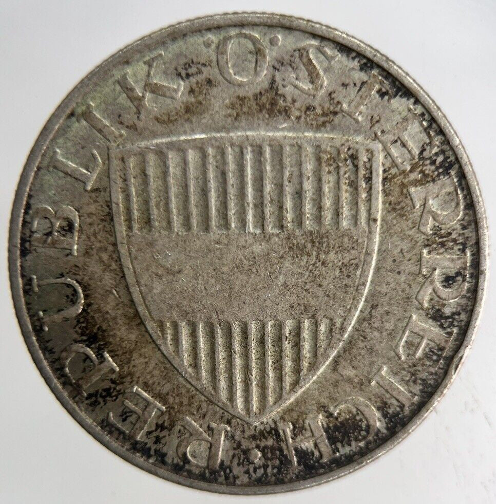 1972 Austria 10 Schilling Silver Coin | Fine Collectable Grade