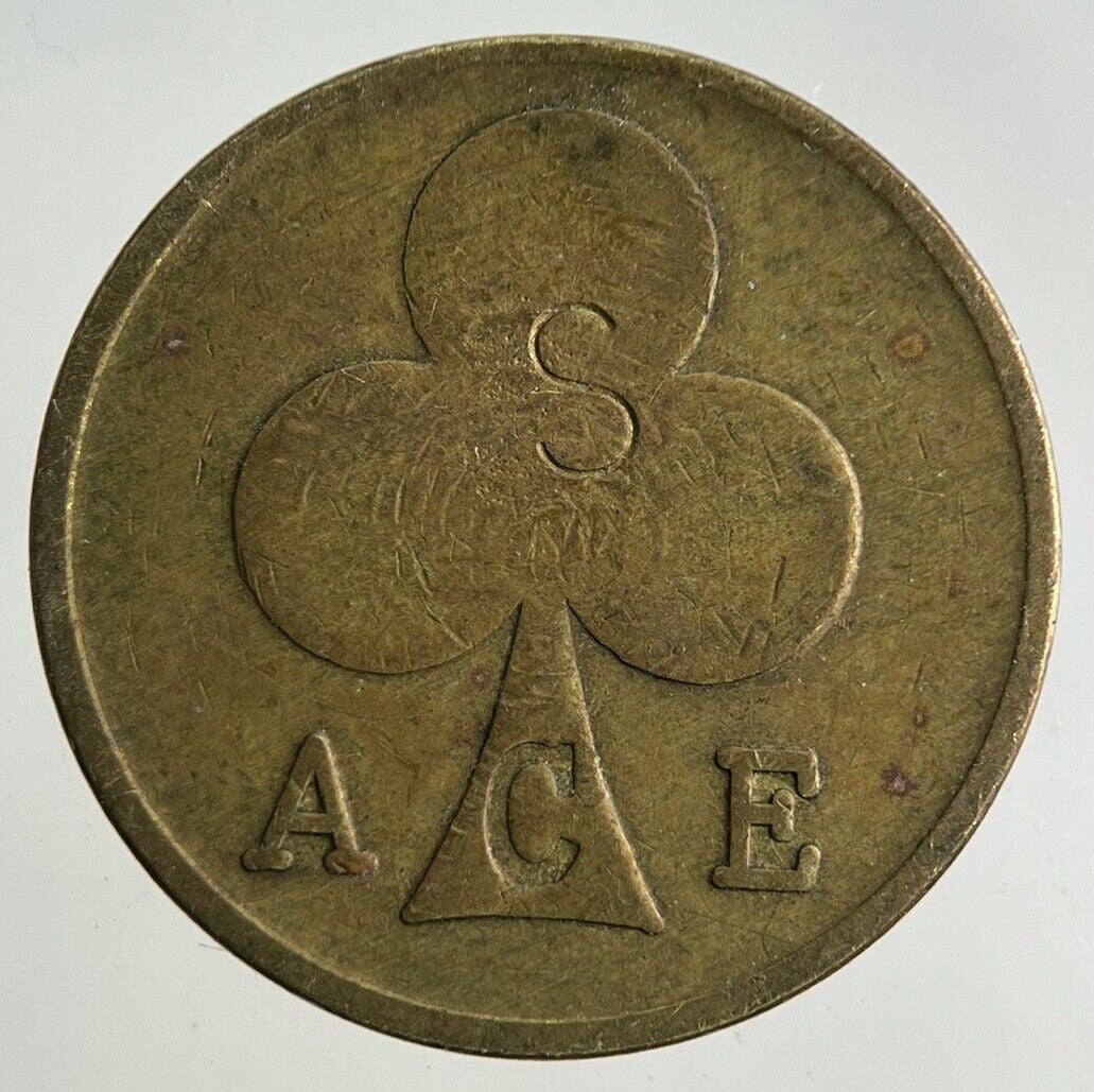 Old Vintage Ace London Bikers Cafe Token Coin | Fine Collectable Grade